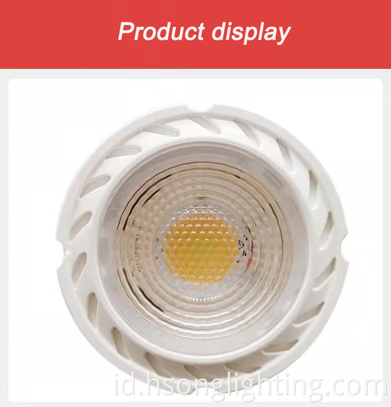 Outlet pabrik dalam ruangan LED Sorotan LED GU10 GU5.3 MR16 LED LAMP CUP